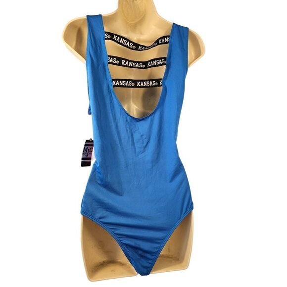 University of Kansas Jayhawks Sleeveless Body Suit ColorBlock Women Plus 2XL NWT - Picture 3 of 9